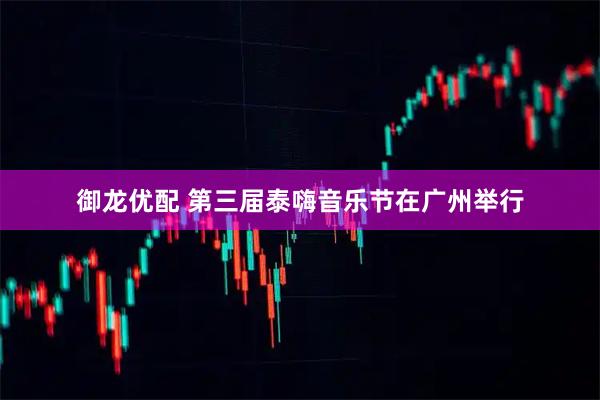 御龙优配 第三届泰嗨音乐节在广州举行